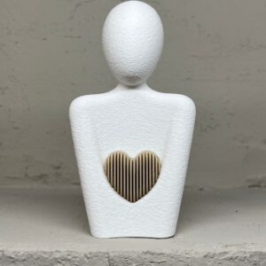 Mama beeldje met hart